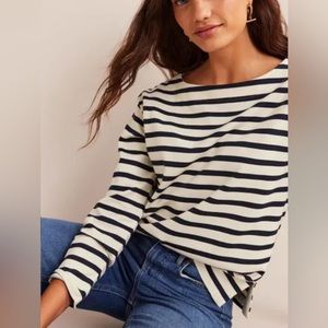 BODEN Breton Stripe Long Sleeve